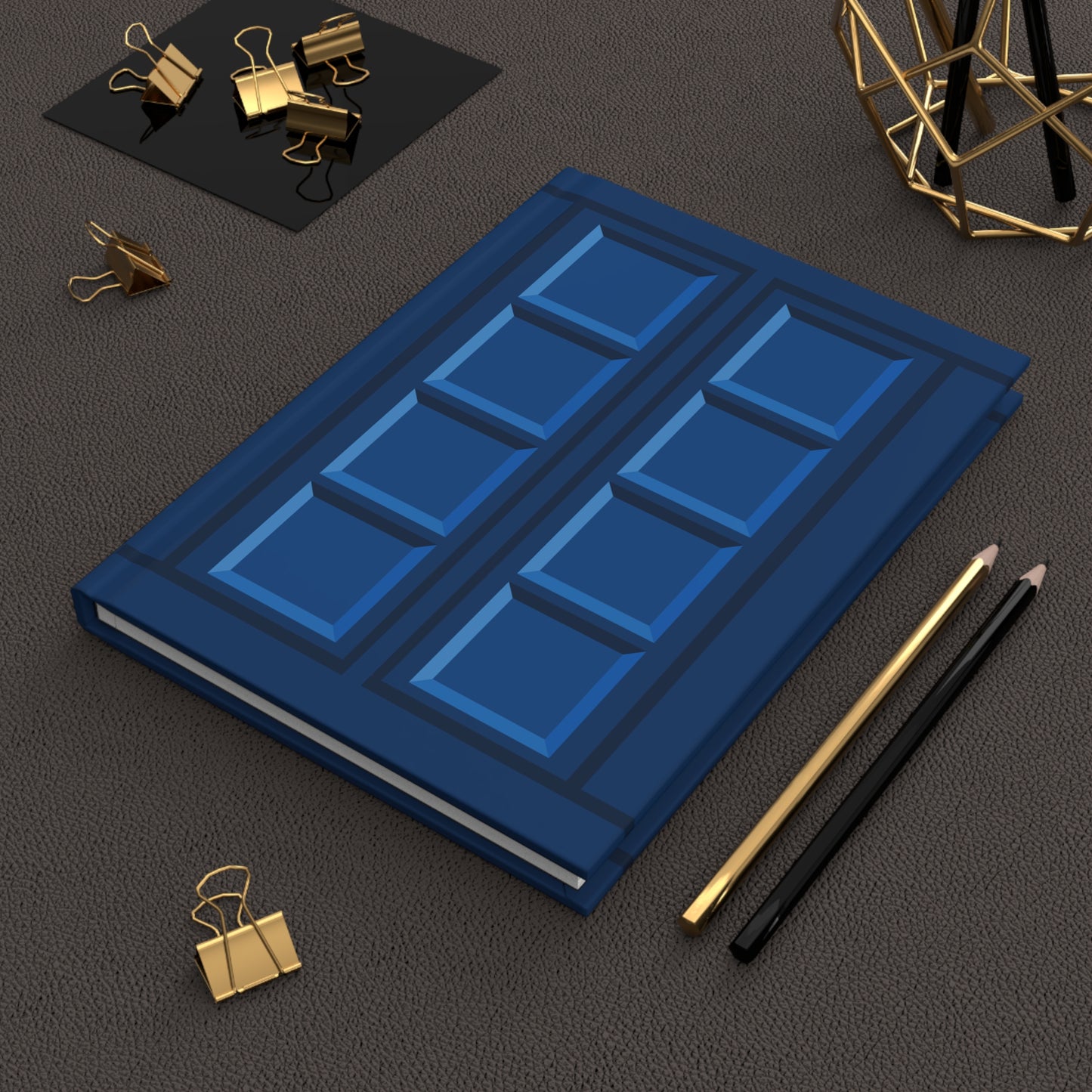 River Song's Diary Hardcover Journal Matte | 75 Lined Perforated Pages | Doctor Who Memorabilia | Minimalist TARDIS Notebook | Dr. Who Merch