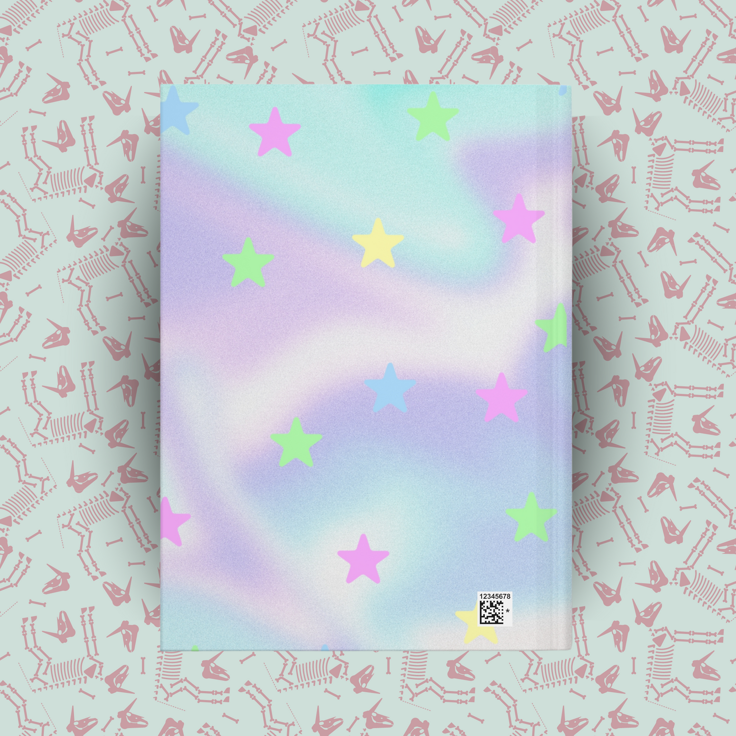 Rainbow Unicorn Star Hardcover Journal Matte | Kids Journal for Crafts | Pastel Note Taking Pad | Perforated Lined Hardcover Notebook